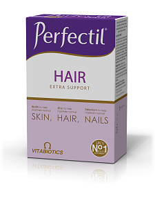 Vitabiotics Perfectil Hair Ενισχυμένη Φόρμουλα για Υγιή  Μαλλιά, Δέρμα & Νύχια 60 tabs