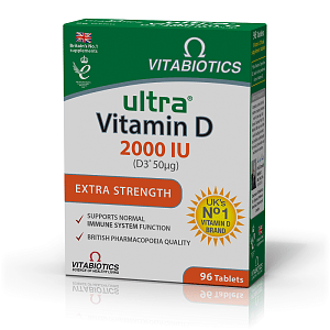 Vitabiotics Ultra Vitamin D 2000IU (50μg) 96δισκία