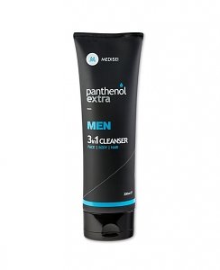 Panthenol Extra Men Cleanser 3in1 για Πρόσωπο, Σώμα & Μαλλιά 200ml