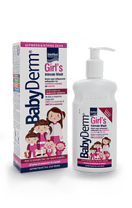 Intermed Babyderm Girl's Intimate Wash για την Ευαίσθητη Περιοχή των Κοριτσιών 300ml