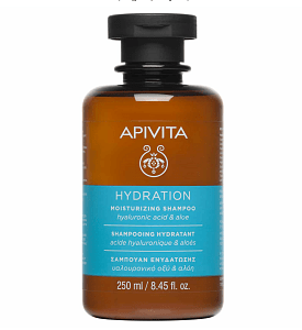 Apivita Hydration Σαμπουάν Ενυδάτωσης με Υαλουρονικό Οξύ & Αλόη 250ml