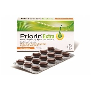 Priorin Extra για Δυνατά & Υγιή Μαλλιά 30caps