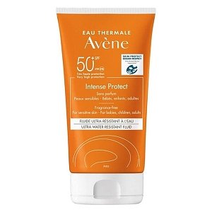 Avene Eau Thermale Intense Protect SPF50+ Αντηλιακό για Όλη την Οικογένεια για Πρόσωπο & Σώμα Χωρίς Άρωμα 150ml