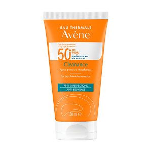 Avene Cleanance Αντηλιακή Προσώπου SPF50+ για Λιπαρό Δέρμα με Ατέλειες 50ml
