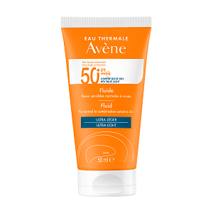 Avene Fluide SPF50+ Αντηλιακή Προσώπου για Κανονικό/Μικτό Ευαίσθητο Δέρμα 50ml