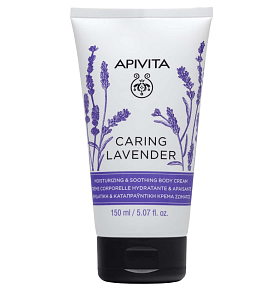 Apivita Caring Lavender Ενυδατική & Καταπραϋντική Κρέμα Σώματος 150ml
