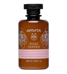 Apivita Rose Pepper Aφρόλουτρο με Aιθέρια Έλαια 250ml