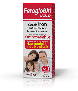 Vitabiotics Feroglobin Β12 Liquid Υγρός Σίδηρος 200ml