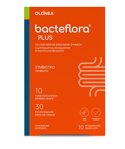 Olonea BacteFlora Plus Προβιοτικά για την Ομαλή λειτουργία του Εντέρου 10caps