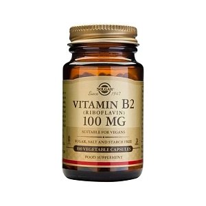 Solgar Vitamin B2 (Rifoflavin) 100mg 100veg.caps