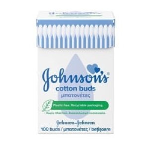 Johnson's cotton buds Μπατονέτες 100τεμ