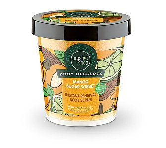 Organic Shop by Natura Siberica Body Desserts Mango Sugar Sorbet Απολεπιστικό Σώματος 450ml