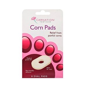 Vican Carnation Corn Pads Αυτοκόλλητα Προστατευτικά Δακτύλων 9τμχ