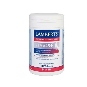 Lamberts Fema 45+ Πολυβιταμίνη για Γυναίκες κατά την Περίοδο της Εμμηνόπαυσης 180tabs