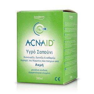 Boderm Acnaid Liquid Soap Υγρό Σαπούνι για την Ακμή 500ml