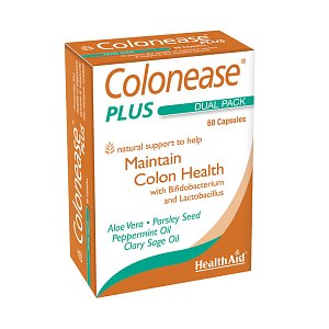 Health Aid Colonease Plus Dual Pack Ειδικός Συνδυασμός για Υγιές Έντερο 60caps