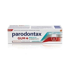 Parodontax Gum+ Breath & Sensitivity Οδοντόκρεμα για Υγιή Ούλα & Δροσερή Αναπνοή 75ml
