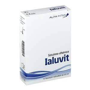 AllWell IALUVIT Οφθαλμικό Διάλυμα 15επανασφραγιζόμενα φιαλίδια των 0,6ml