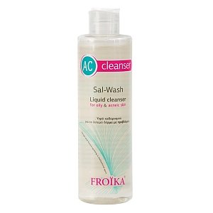 Froika AC Sal-Wash Cleanser με Σαλικυλικό Οξύ 2% για το Λιπαρό Δέρμα 200ml