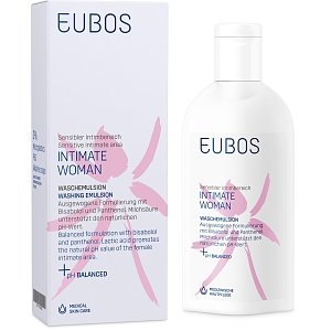 Eubos Intimate Woman Υγρό Καθαρισμού της Ευαίσθητης Γυναικείας Περιοχής 200ml