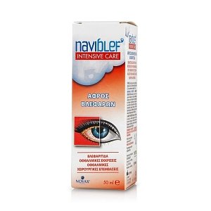 Novax Pharma Naviblef Intensive Care Αφρός Βλεφάρων για Βλεφαρίτιδα 50ml