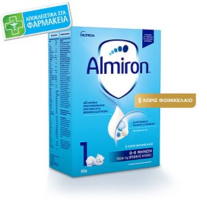 Nutricia Almiron 1 Γάλα σε Σκόνη για Βρέφη από 0-6 Μηνών 600gr