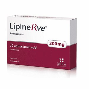 MIKA LipineRve® (R-άλφα λιποϊκό οξύ) 300mg Αντιφλεγμονώδες & Αντιοξειδωτικό 10caps
