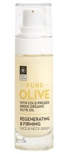 Bodyfarm Pure Olive Αναπλαστικός & Συσφικτικός Ορός Προσώπου & Λαιμού 30ml
