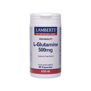 Lamberts L-Glutamine 500mg 90caps