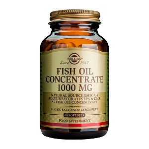 Solgar Fish Oil Concentrate 1000mg 60softgels