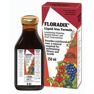 Power Health Floradix Βιταμινούχο Συμπλήρωμα Διατροφής με Σίδηρο 250ml
