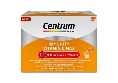 Centrum Ιmmunity Vitamin C Max 14φακελάκια αναβράζουσας σκόνης 