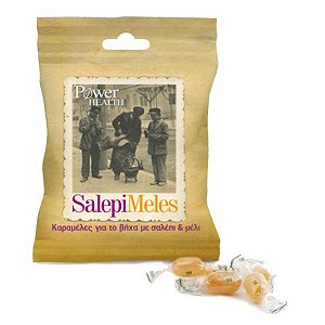 Power Health SalepiMeles Καραμέλες για τον Βήχα με Σαλέπι & Μέλι 60g