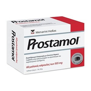 A. Menarini Prostamol Συμπλήρωμα Διατροφής για τον Προστάτη 60 μαλακές κάψουλες