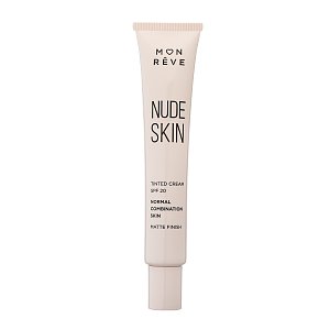 Mon Reve Nude Skin Κρέμα με Χρώμα SPF20 Απόχρωση 103 Dark για Κανονικό/Μικτό Δέρμα 30ml