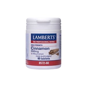 Lamberts Cinnamon 2500mg (as 100mg of extract) 60tabs
