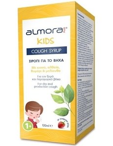 Elpen Almora Plus Kids Cough Syrup Παιδικό Σιρόπι για τον Ξηρό και Παραγωγικό Βήχα 120ml