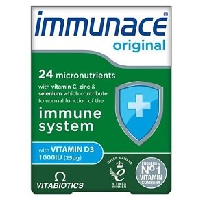 Vitabiotics Immunace Original για την Ενίσχυση του Ανοσοποιητικού Συστήματος 30tabs