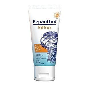 Bepanthol Tattoo Cream SPF50 Αντηλιακή Κρέμα για μετά το Τατουάζ 50ml