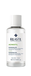 Rilastil Acnestil Micropeeling Ήπια Απολεπιστική Λοσιόν για Πρόσωπο & Σώμα για Επιδερμίδες με Τάση Ακμής 100ml