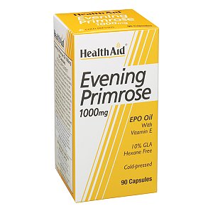 Health Aid Evening Primrose Oil 1000mg with Vitamin E (Cold-pressed) 90tabs