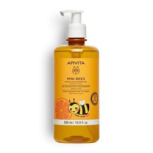 Apivita Mini Bees Απαλό Αφρόλουτρο για Παιδιά με Πορτοκάλι & Μέλι 500ml
