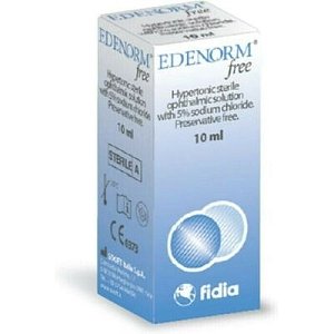 Fidia  Edenorm 5% Free Υπέρτονο Οφθαλμικό Λιπαντικό Διάλυμα 10ml