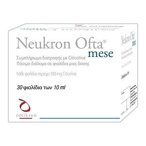 Omikron Neukron Ofta Mese Συμπλήρωμα Διατροφής με Citicoline, 30 x 10ml