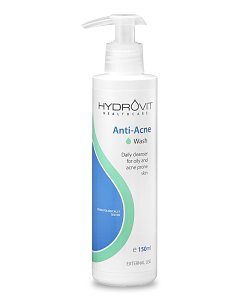 Hydrovit Anti-Acne Wash Καθαριστικό Προσώπου για Λιπαρά Δέρματα με Τάση Ακμής 150ml