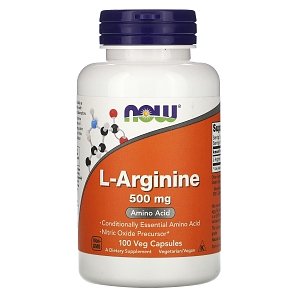 Now Foods  L-Arginine 500mg Amino Acid 100veg.caps