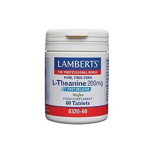 Lamberts L-Theanine 200mg 60tabs