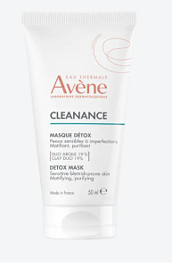 Avene Cleanance Detox Mask Μάσκα Aποτοξίνωσης Με Πράσινο Άργιλο 50ml
