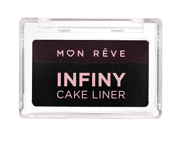 Mon Reve Infiny Cake Liner Water Activated Eyeliner σε Μορφή Πούδρας Απόχρωση 01  Black & Brown