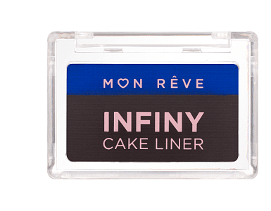 Mon Reve Infiny Cake Liner Water Activated Eyeliner σε Μορφή Πούδρας Απόχρωση 03 Brown & Royal Blue 